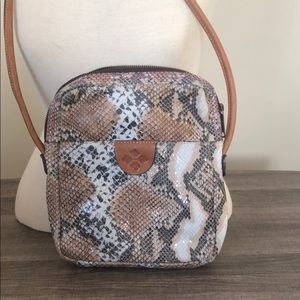 Snakeskin Crossbody Purse